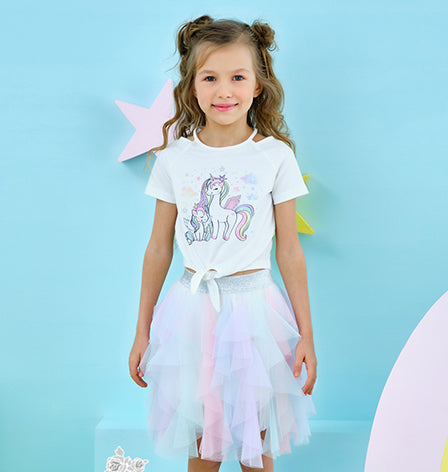 Unicorn skirt set